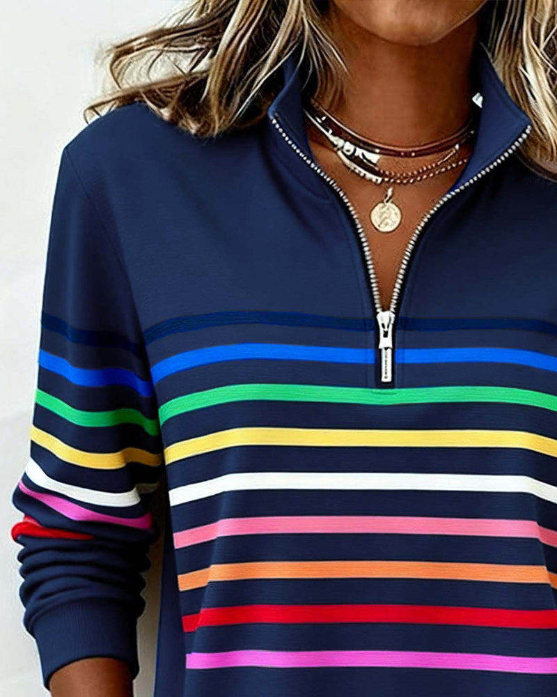 Coralie | Zip-Collar Sweater