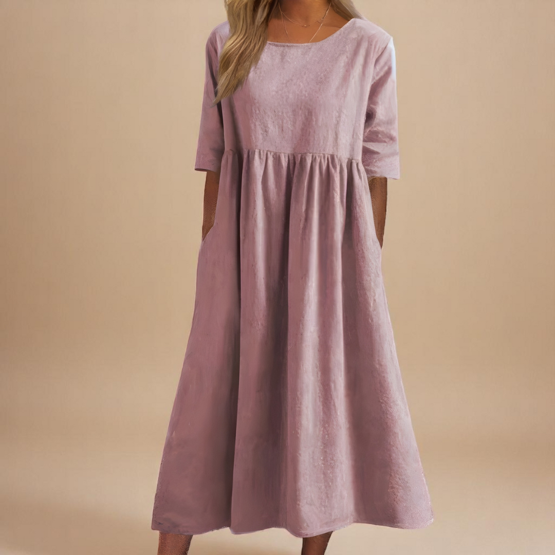 Marivelle | Relaxed Mid Sleeve Dress