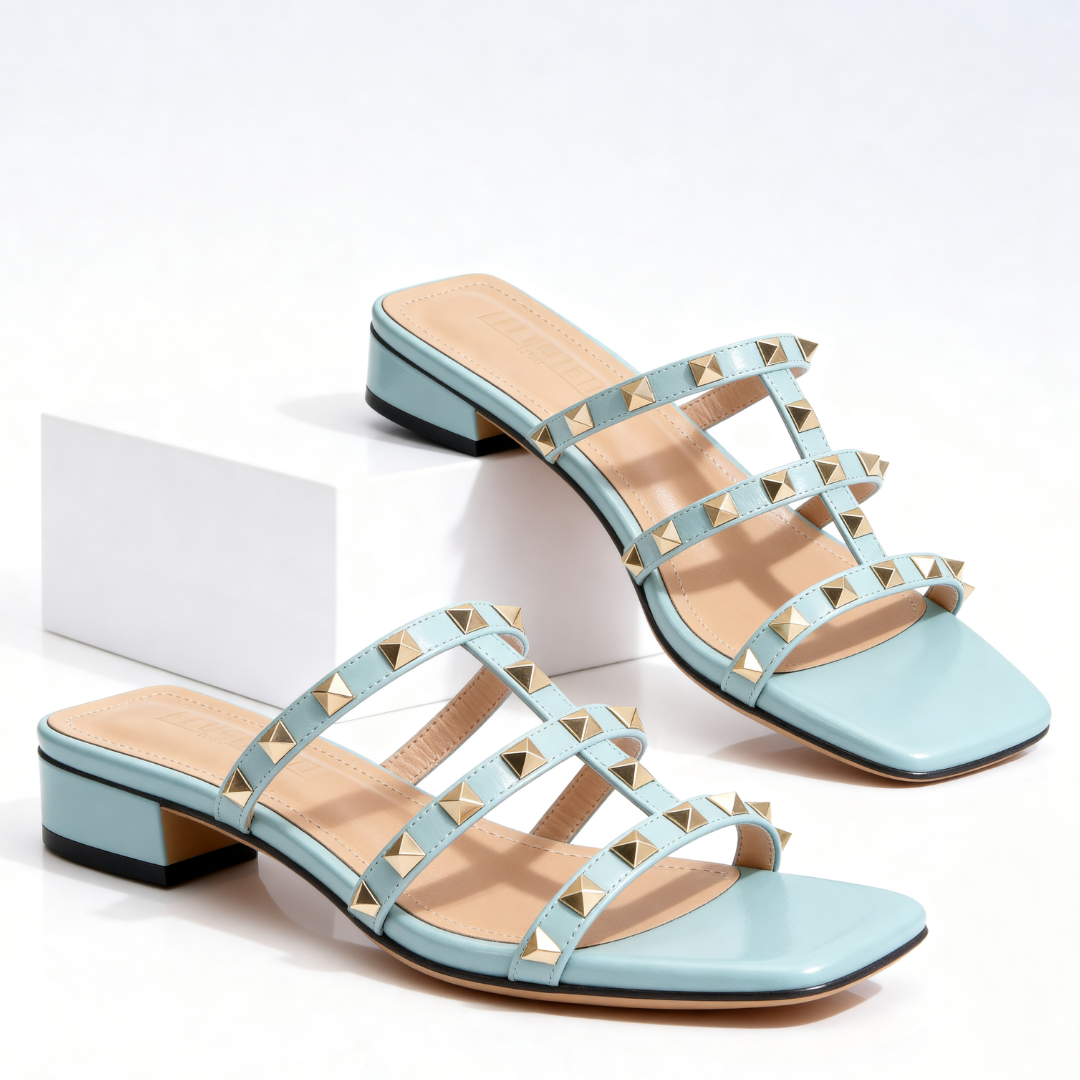 Kaelira | Studded Strap Sandals