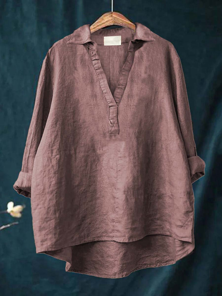 Mauvienne™ スキッパー ブラウス