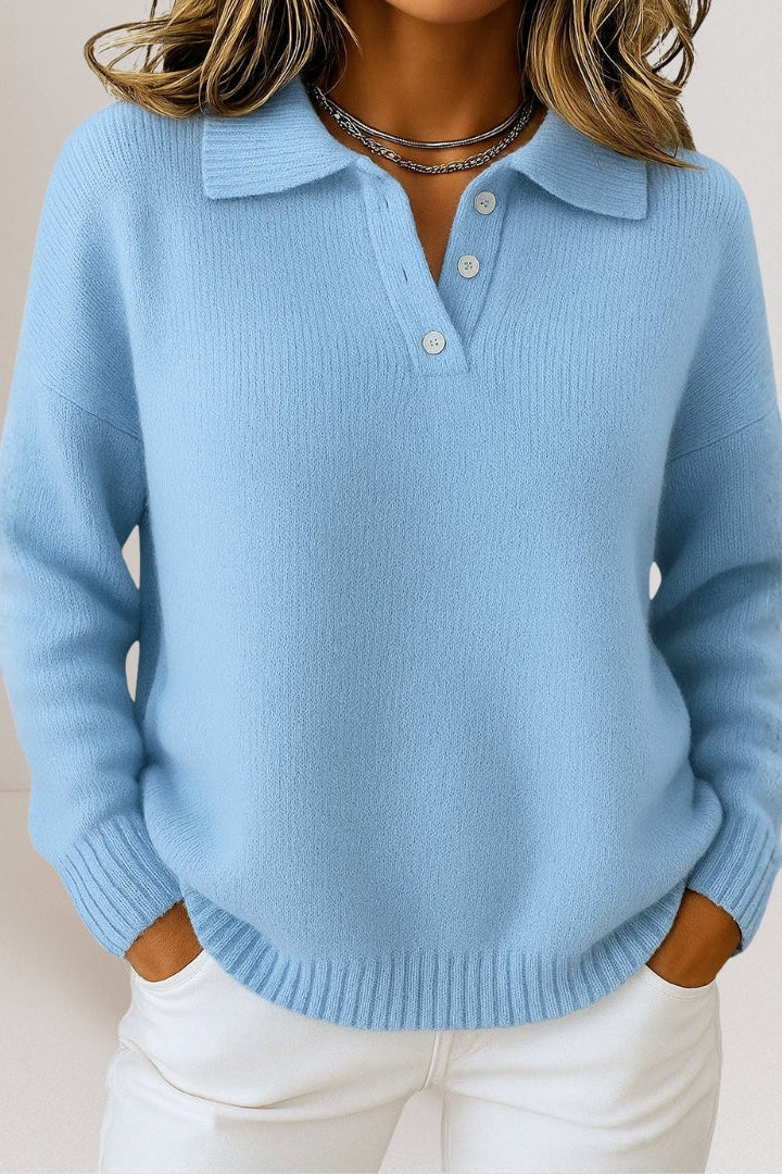 Savine | Collared Sweater