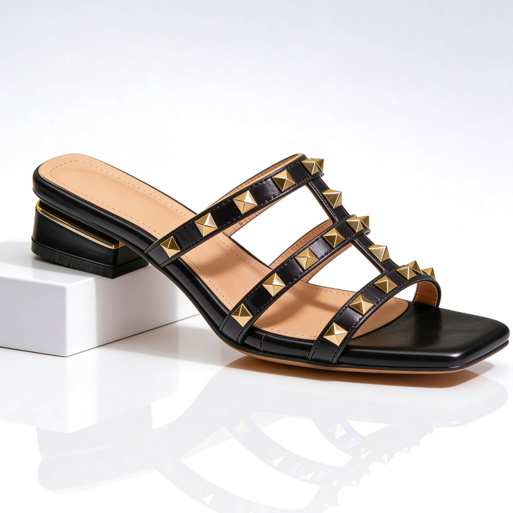 Kaelira | Studded Strap Sandals