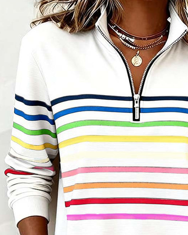 Coralie | Zip-Collar Sweater