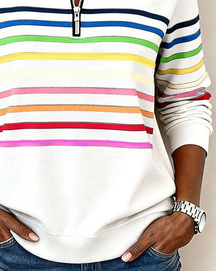 Coralie | Zip-Collar Sweater