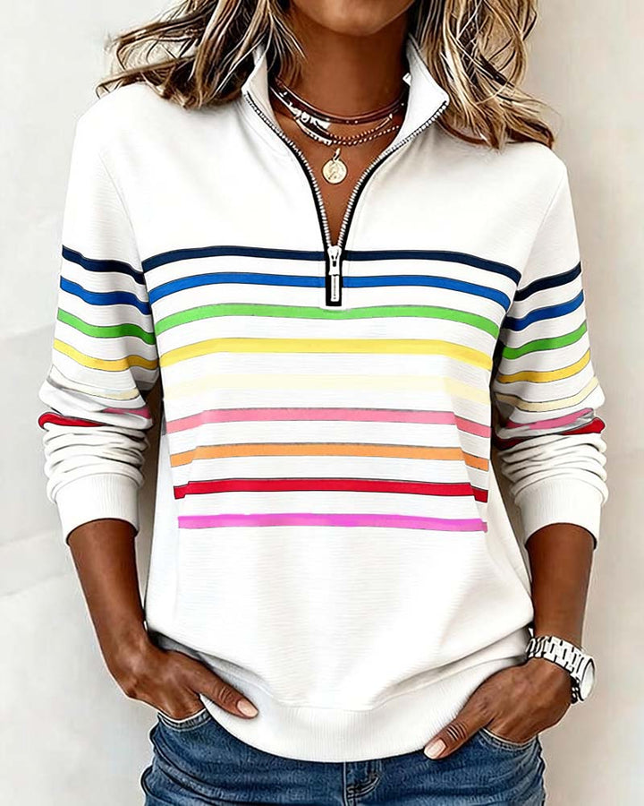 Coralie | Zip-Collar Sweater