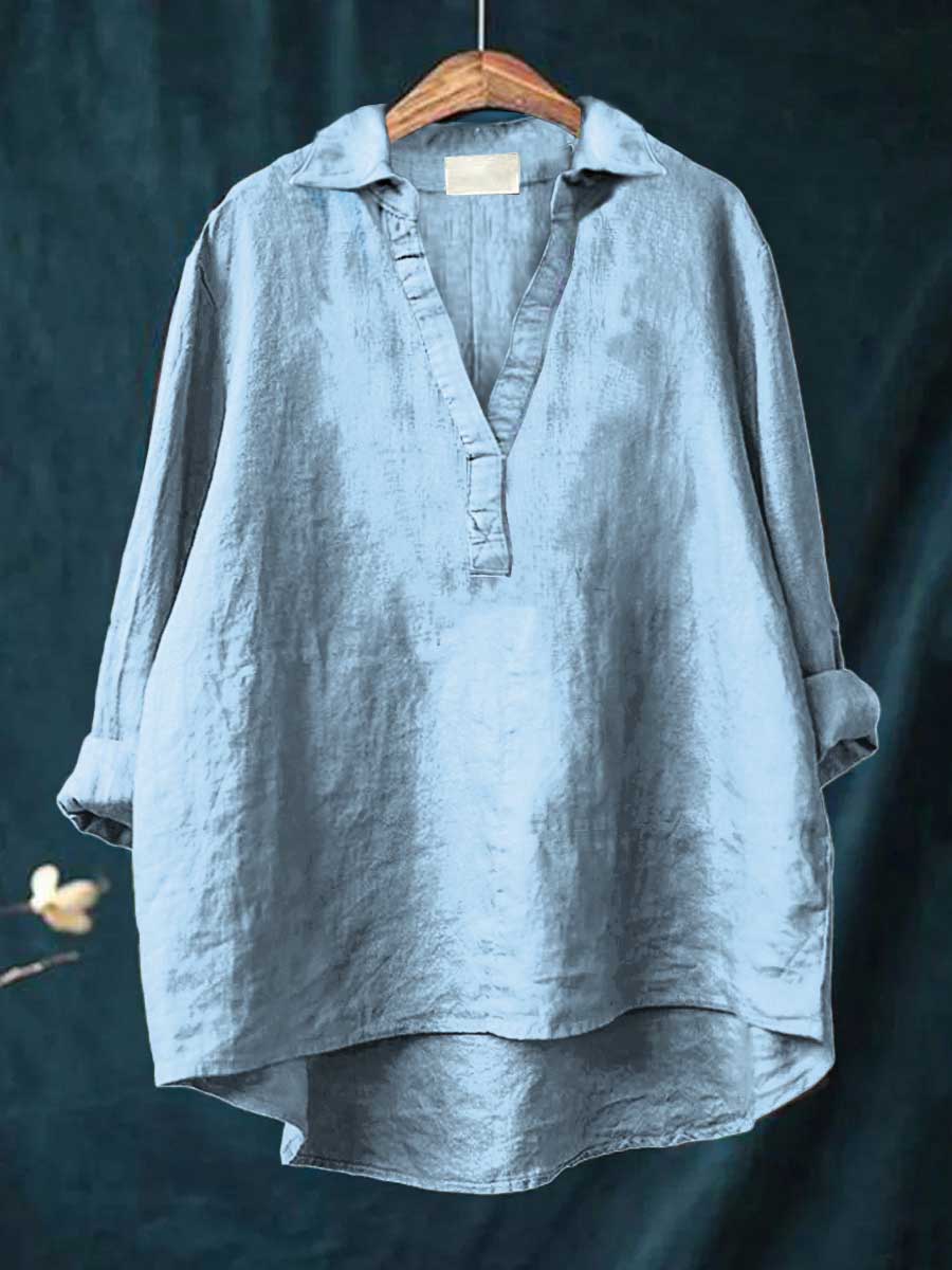 Mauvienne™ スキッパー ブラウス
