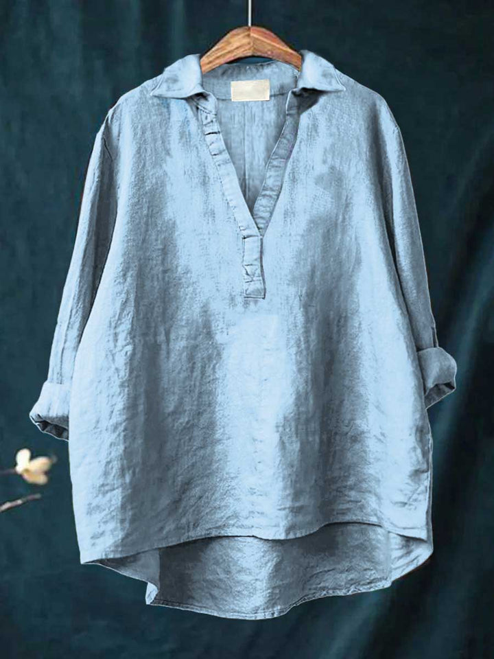 Mauvienne™ スキッパー ブラウス