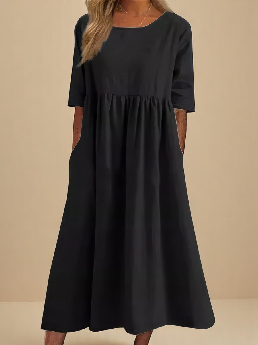 Marivelle | Relaxed Mid Sleeve Dress