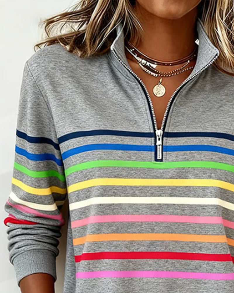 Coralie | Zip-Collar Sweater