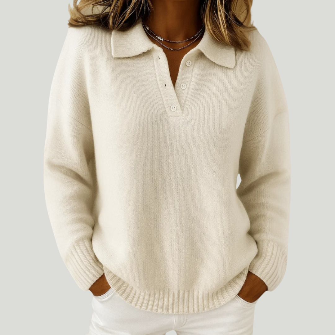 Savine | Collared Sweater