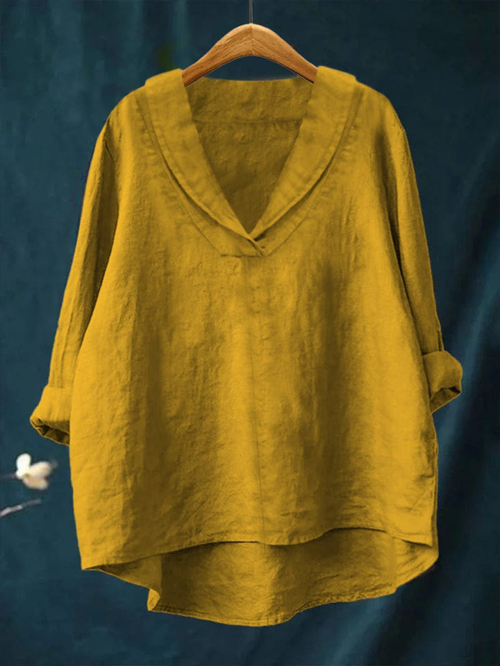 Ambrenne™ Vネック ブラウス
