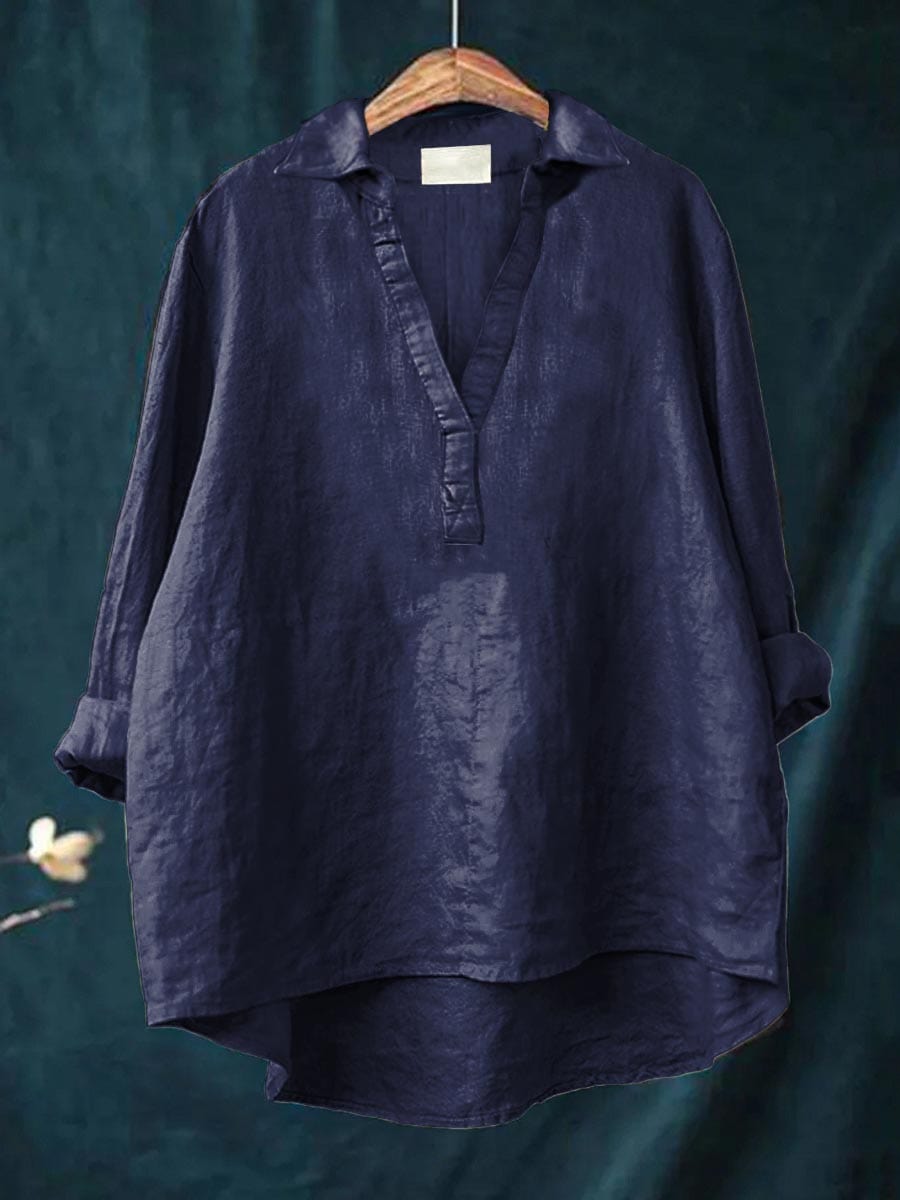 Mauvienne™ スキッパー ブラウス