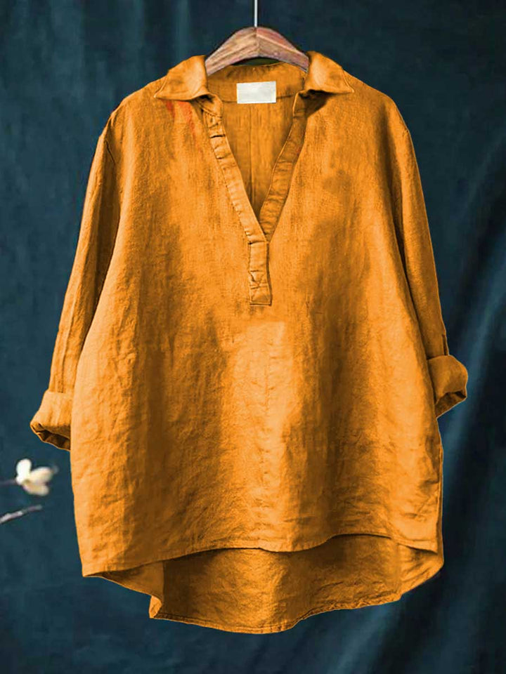 Mauvienne™ スキッパー ブラウス
