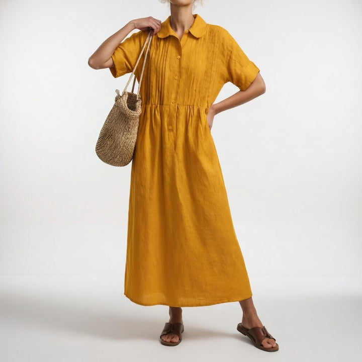 Lysandra™ ロング シャツワンピース