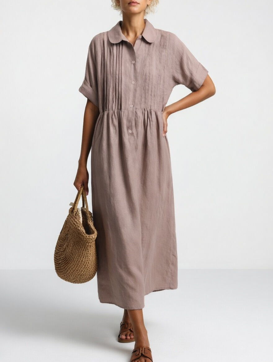 Lysandra™ ロング シャツワンピース
