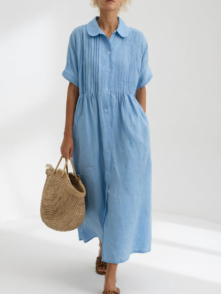 Lysandra™ ロング シャツワンピース
