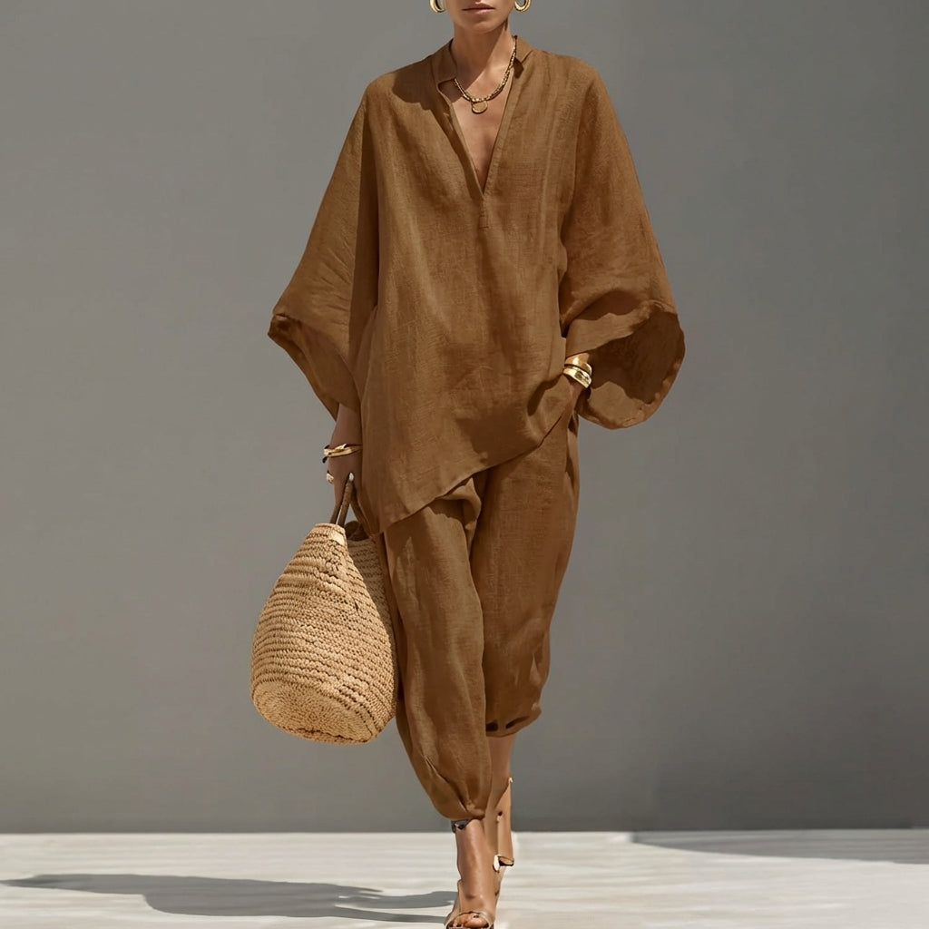 Sorelle™ Vネック ワイドセットアップ