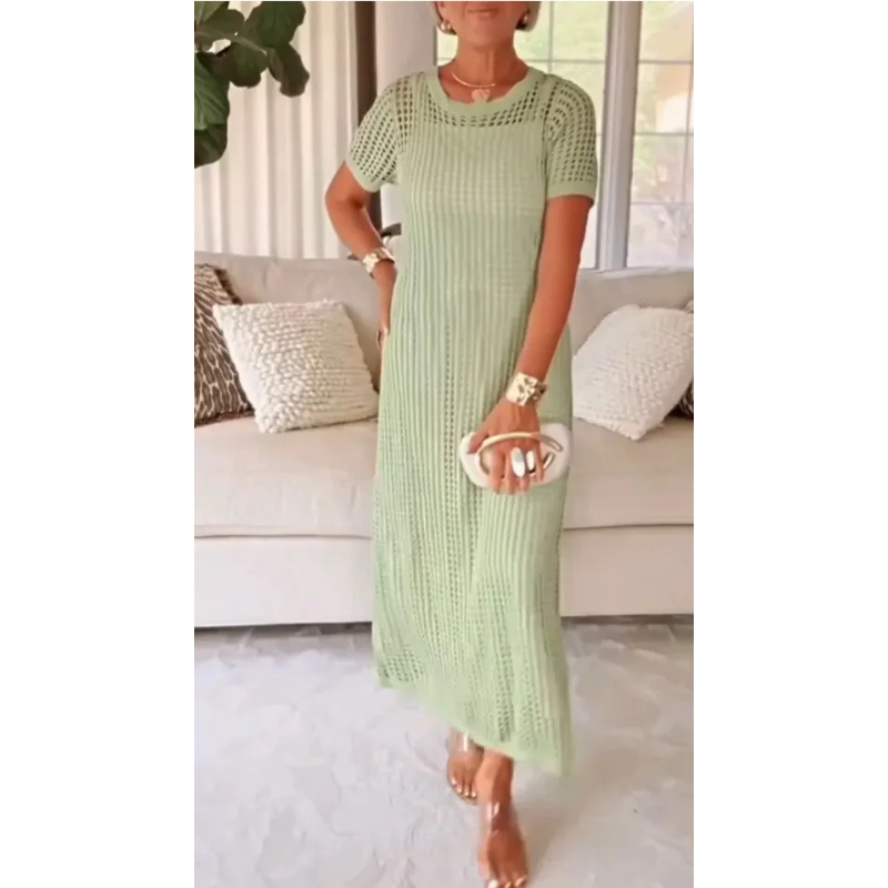 Caelune | Cut-Out Flow Maxi Dress