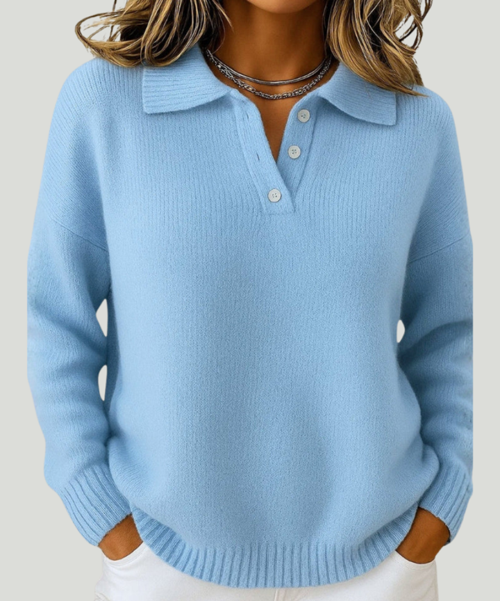 Savine | Collared Sweater