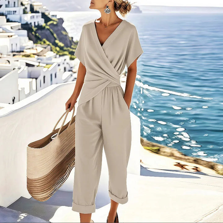 Solenne | Wrap Two-Piece Set