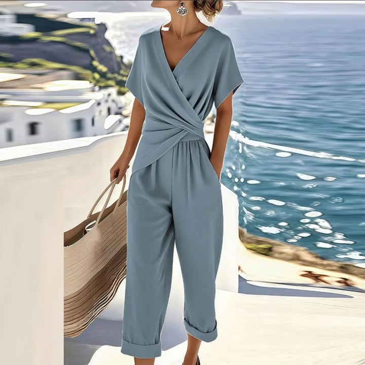 Solenne | Wrap Two-Piece Set