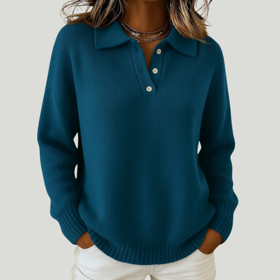 Savine | Collared Sweater