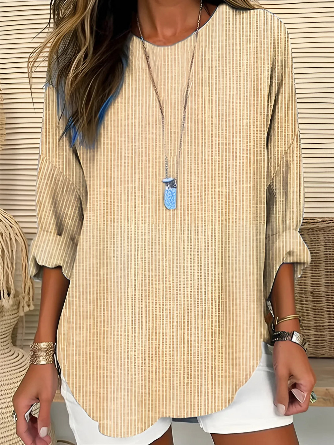Velira | Classic Striped Blouse
