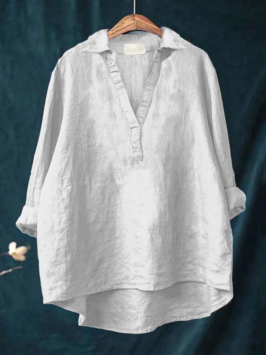 Mauvienne™ スキッパー ブラウス