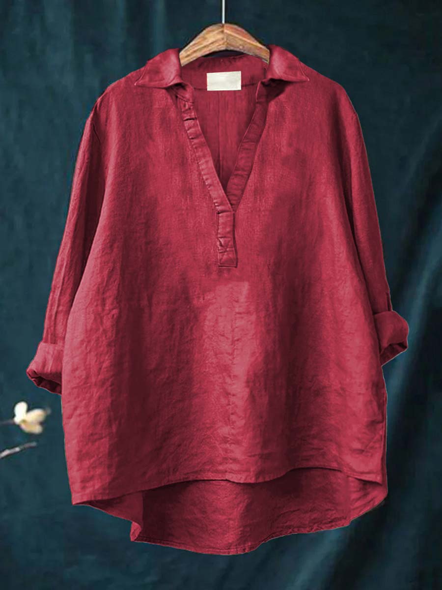 Mauvienne™ スキッパー ブラウス