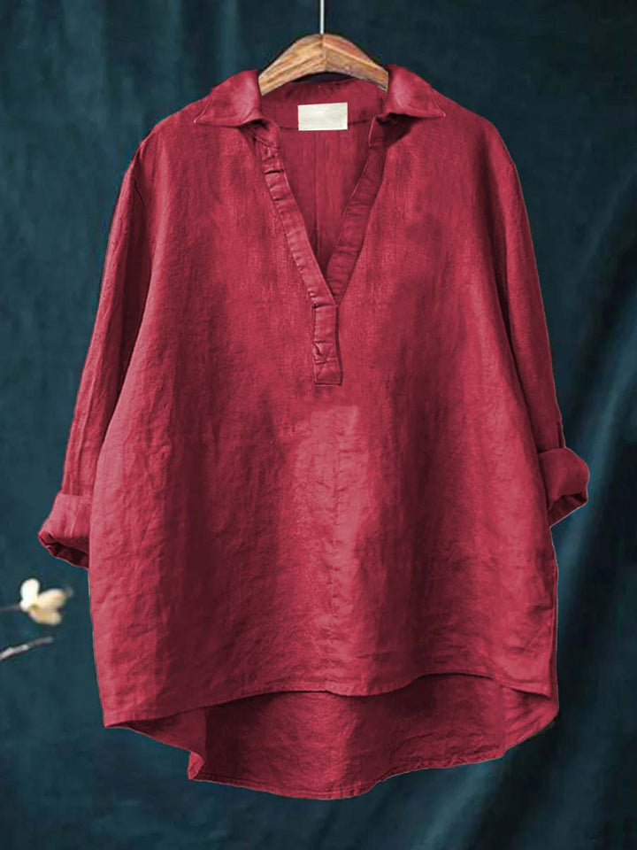 Mauvienne™ スキッパー ブラウス