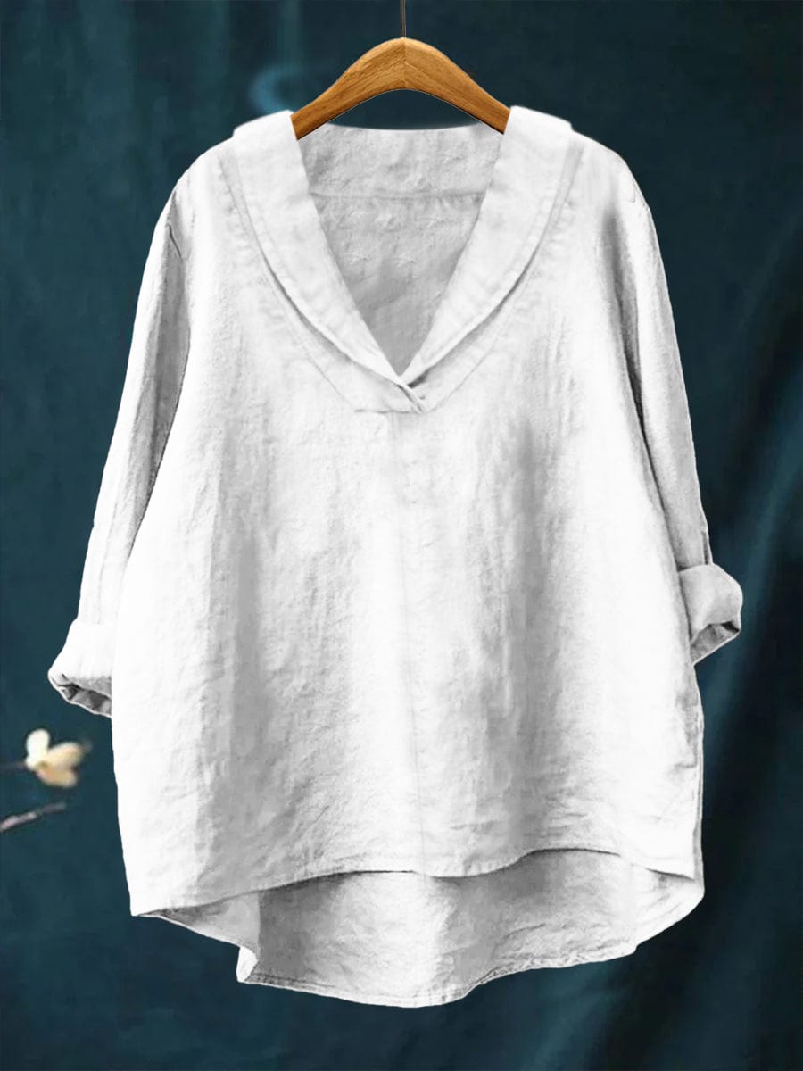 Ambrenne™ Vネック ブラウス