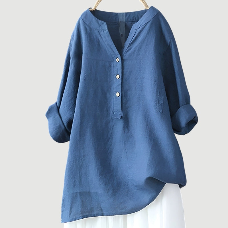 Zirella | Relaxed Button Tunic