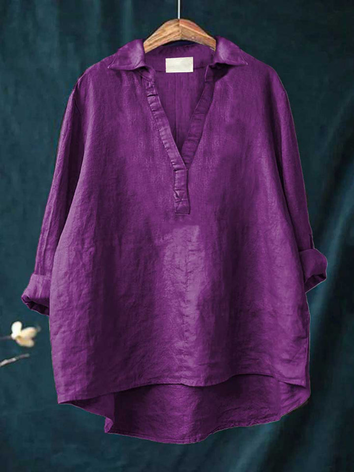 Mauvienne™ スキッパー ブラウス