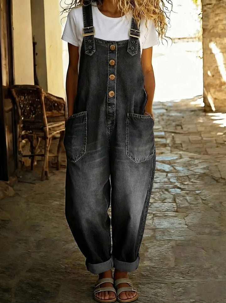Rovina | Casual Denim Jumpsuit