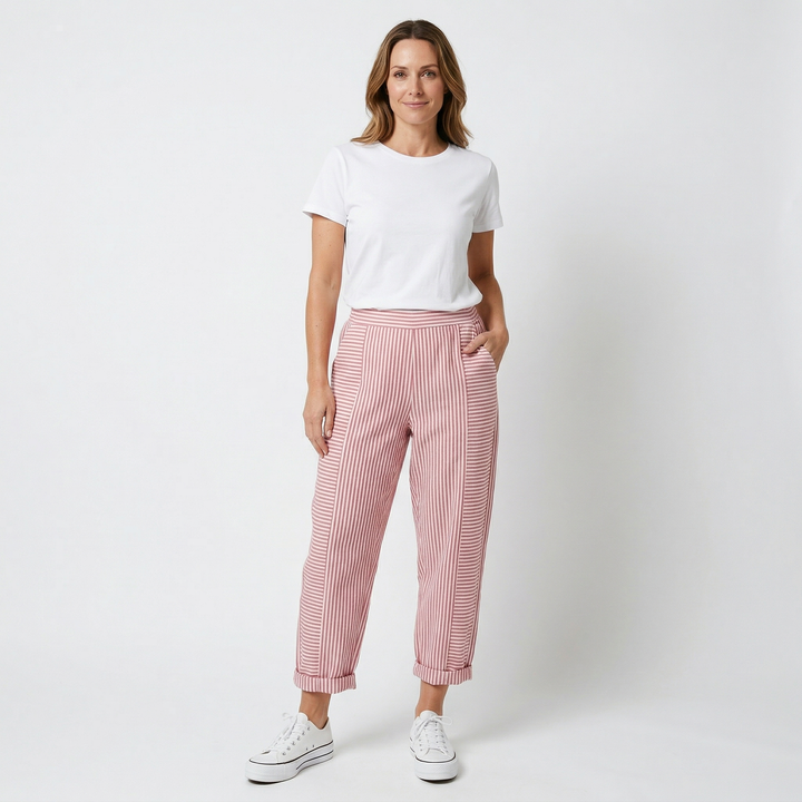FLORIANE™ - Relaxed Boho Stripe Pants