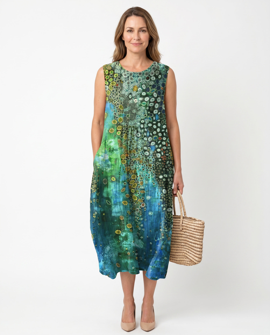 Zara™ Reef Midi Dress