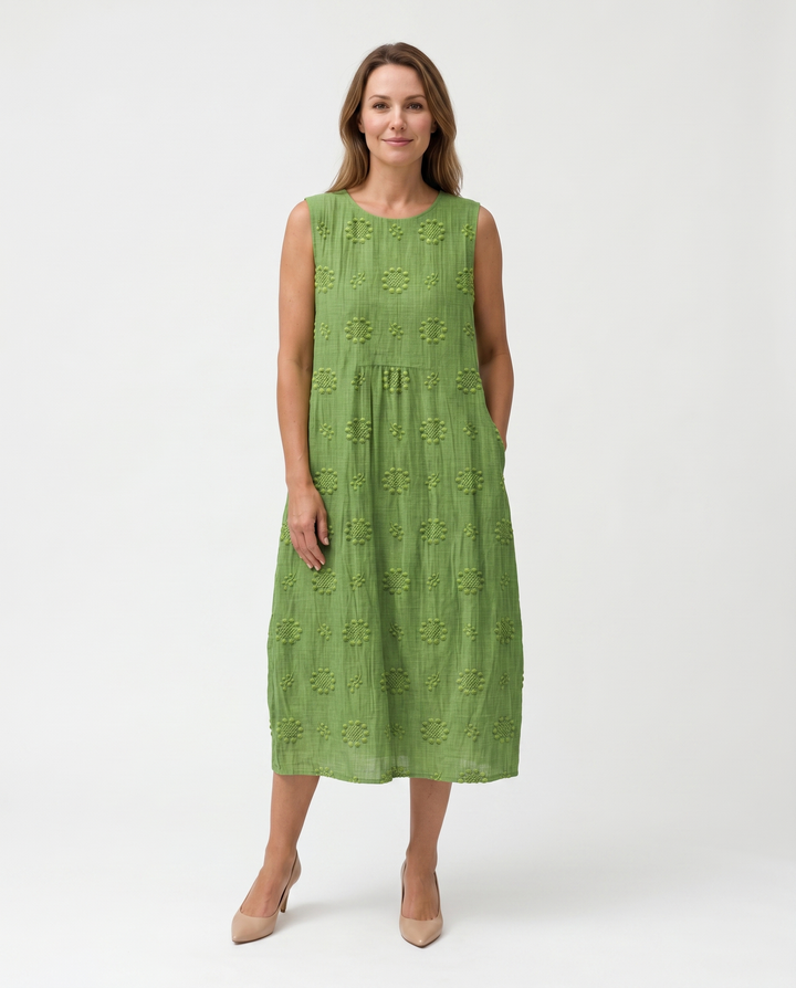 Aikaterini – Elegant sleeveless dress with pockets