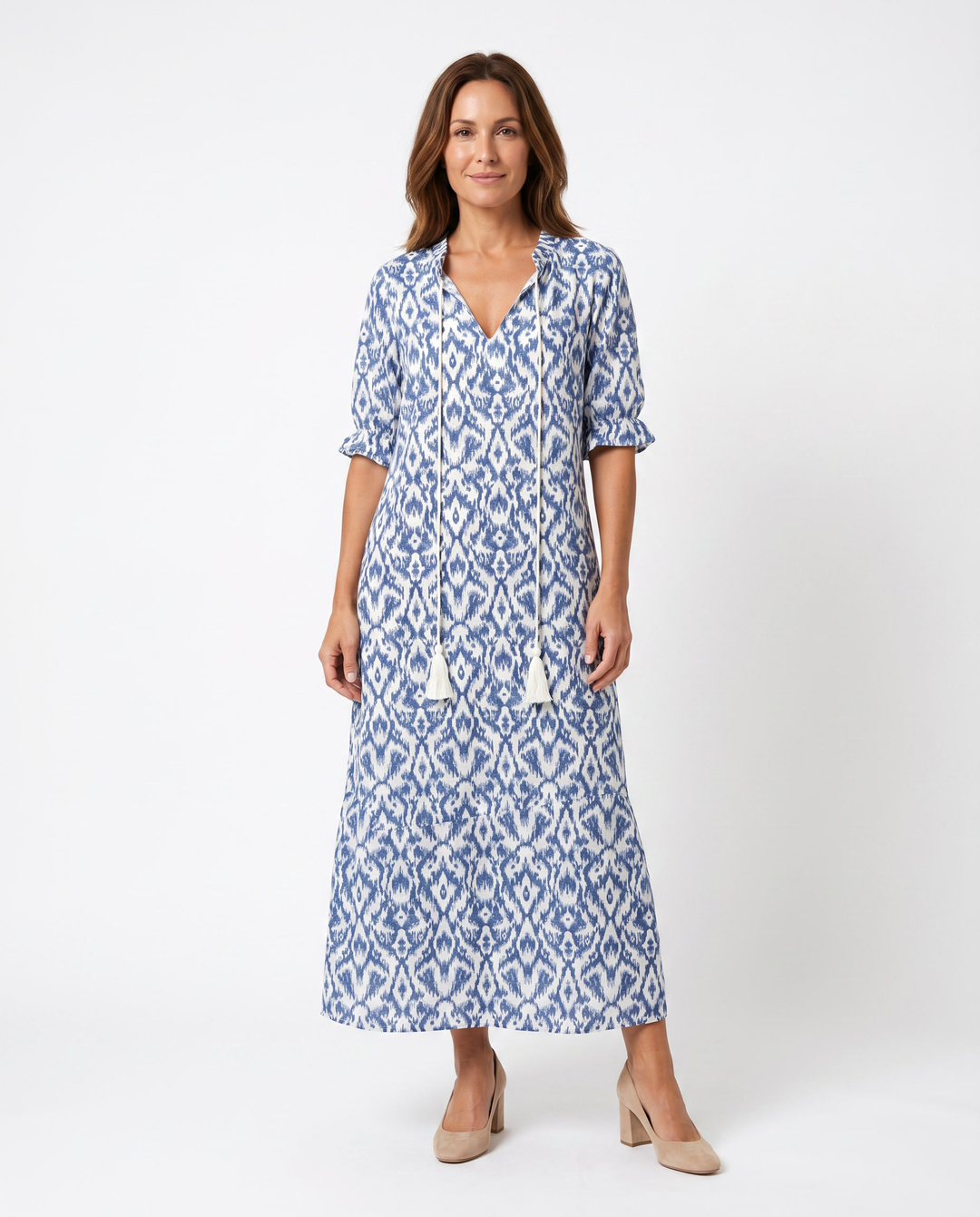 Amalia | Boho Vintage Summer Maxi Dress