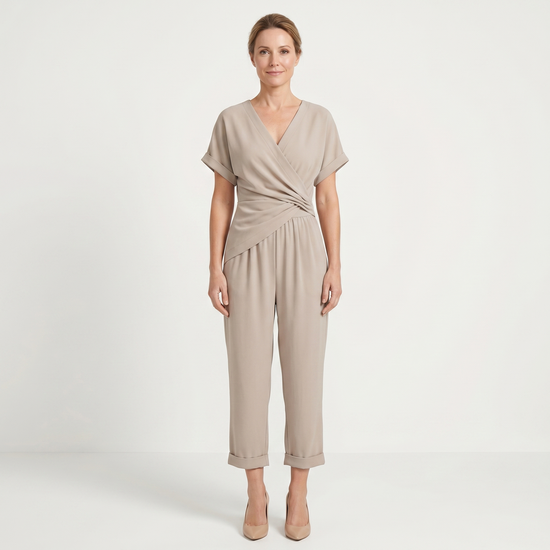 Solenne | Wrap Two-Piece Set