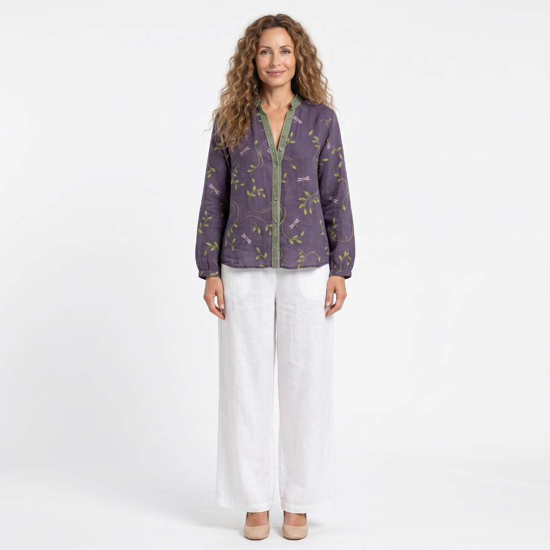 Mirelle | Boho Printed Tunic Blouse