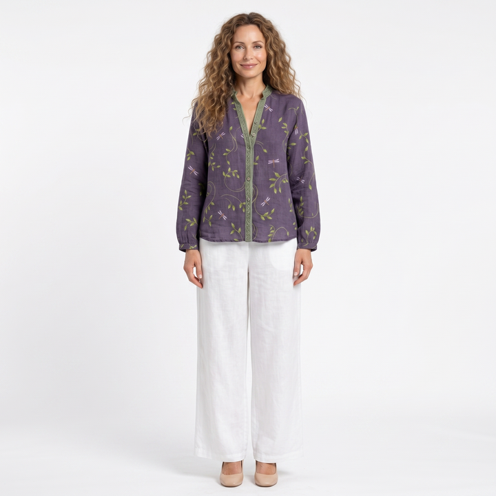 Mirelle | Boho Printed Tunic Blouse