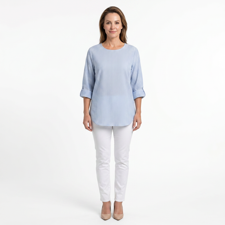 Velira | Classic Striped Blouse