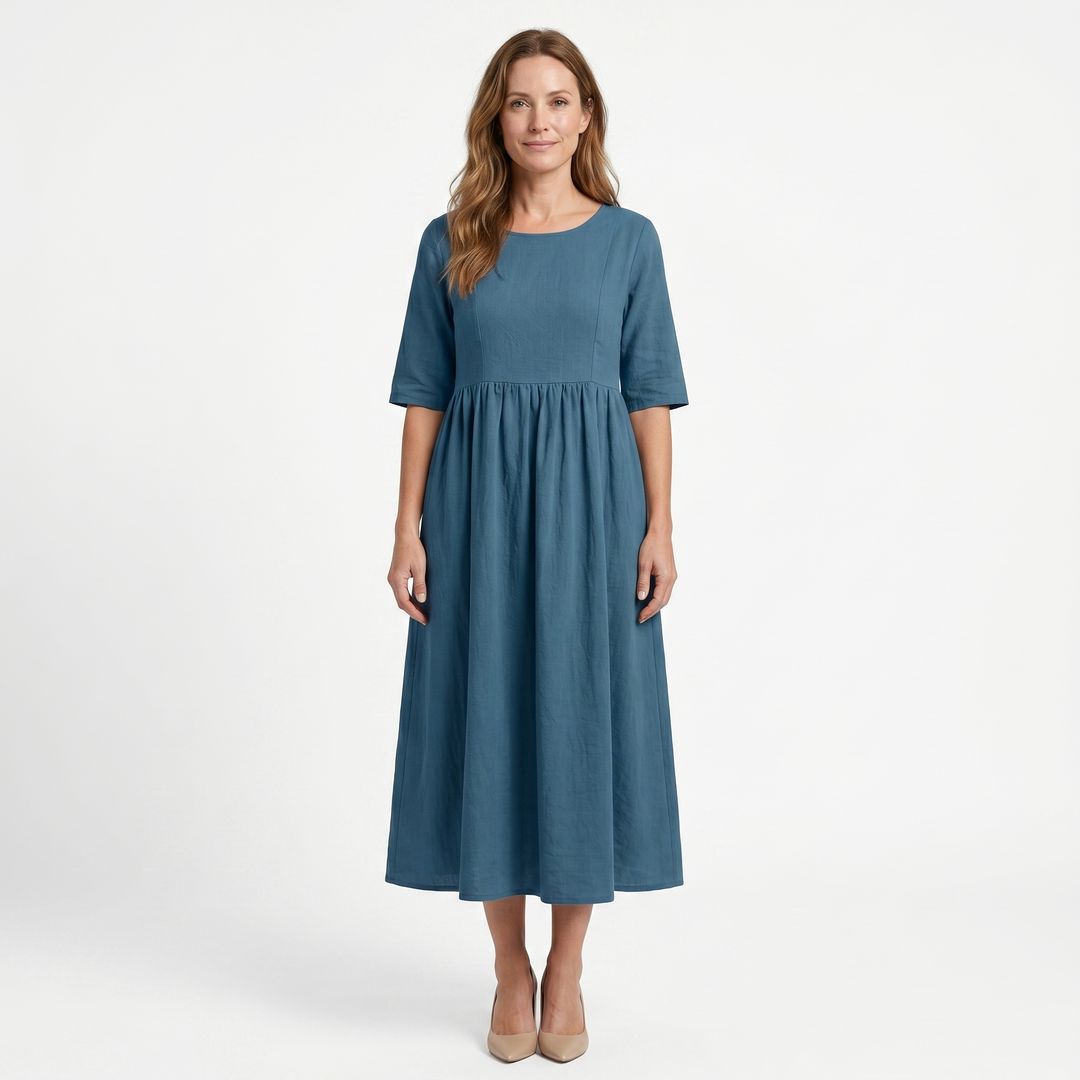 Marivelle | Relaxed Mid Sleeve Dress