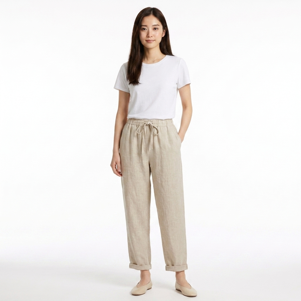 Dorevia broek gedragen door model