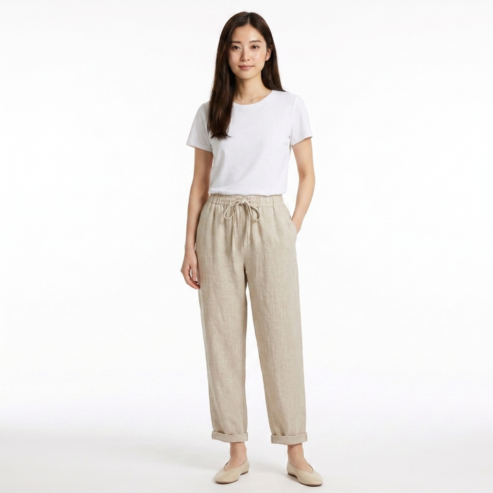 Dorevia broek gedragen door model