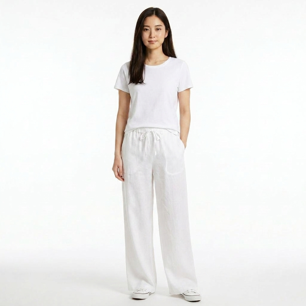 Dorevia broek wit model