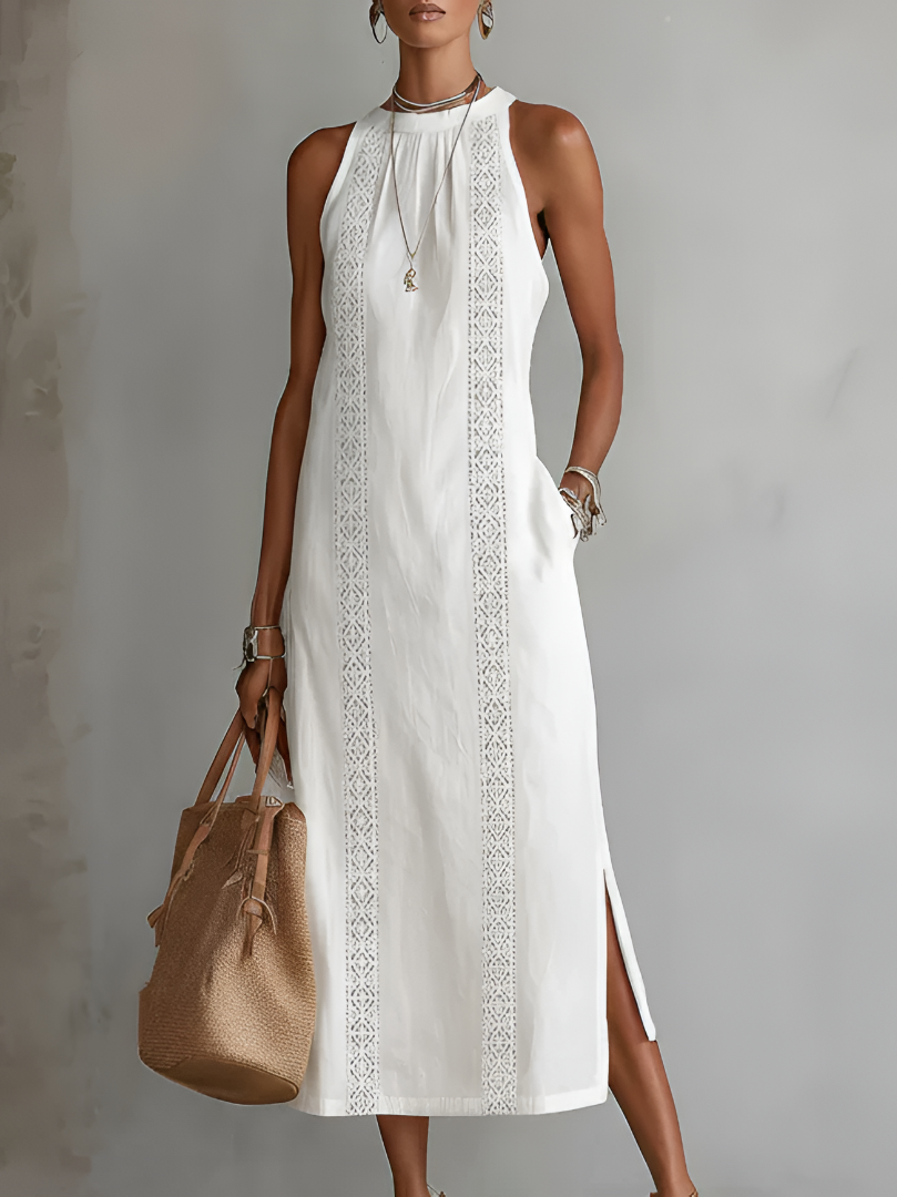 Isandra | Isandra Collar Midi Dress