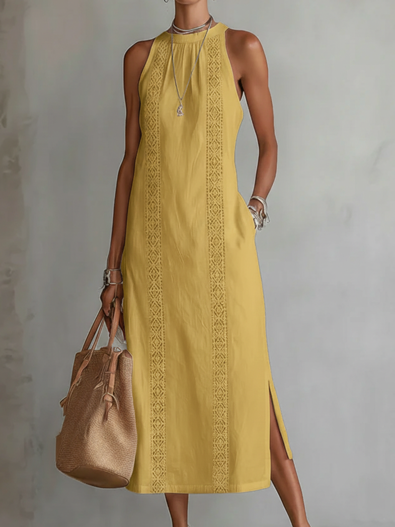 Isandra | Isandra Collar Midi Dress