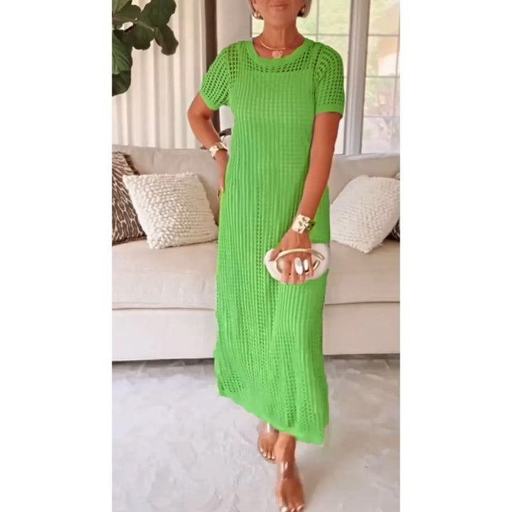 Caelune | Cut-Out Flow Maxi Dress