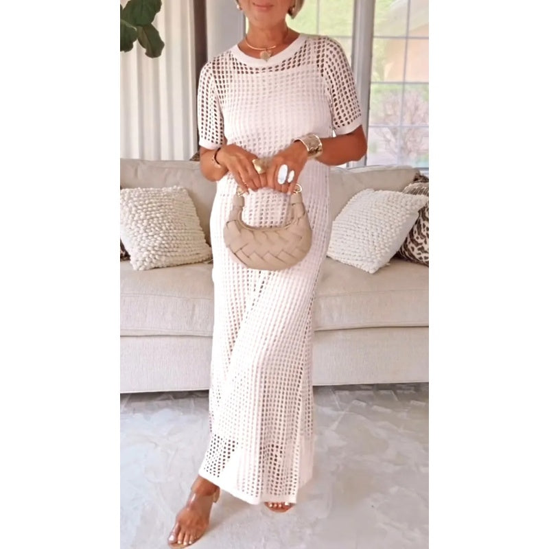 Caelune | Cut-Out Flow Maxi Dress